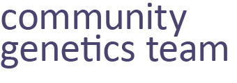 Community Genetics Team - Blackburn with Darwen, East Lancs & Oldham
